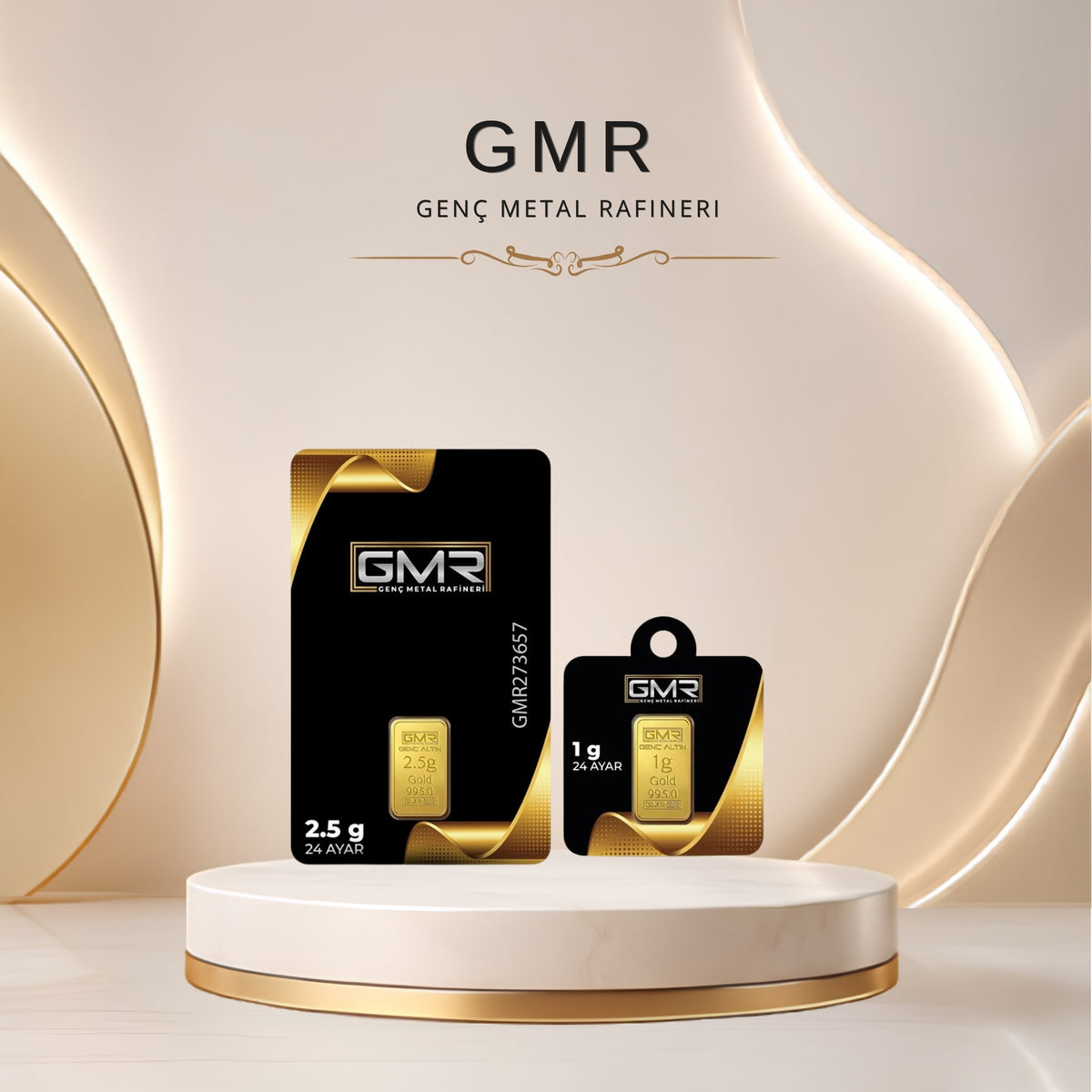 3,5 Gr 24 Ayar 995 Altın ( Gmr Markası )