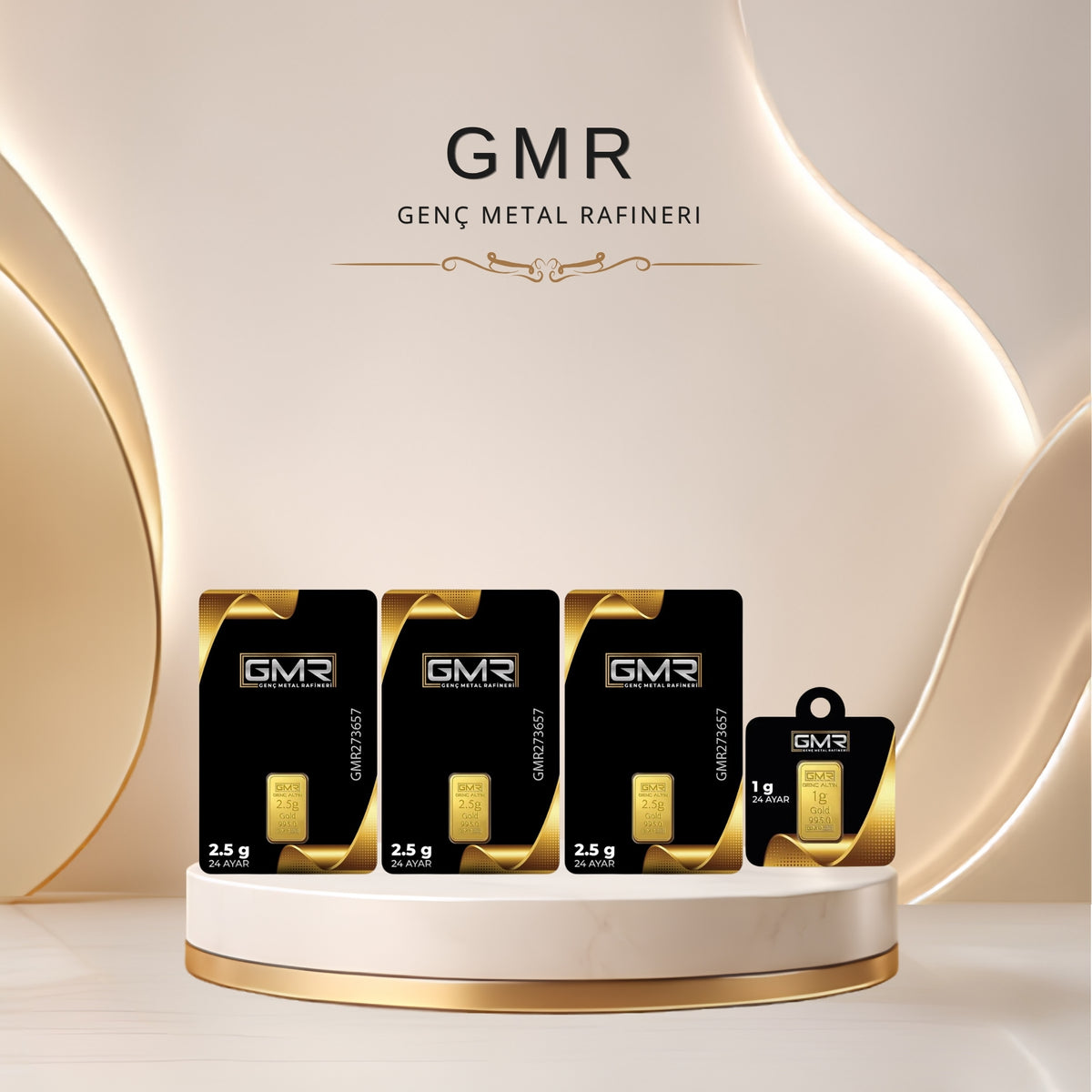 8,5 Gr 24 Ayar 995 Altın ( Gmr Markası )