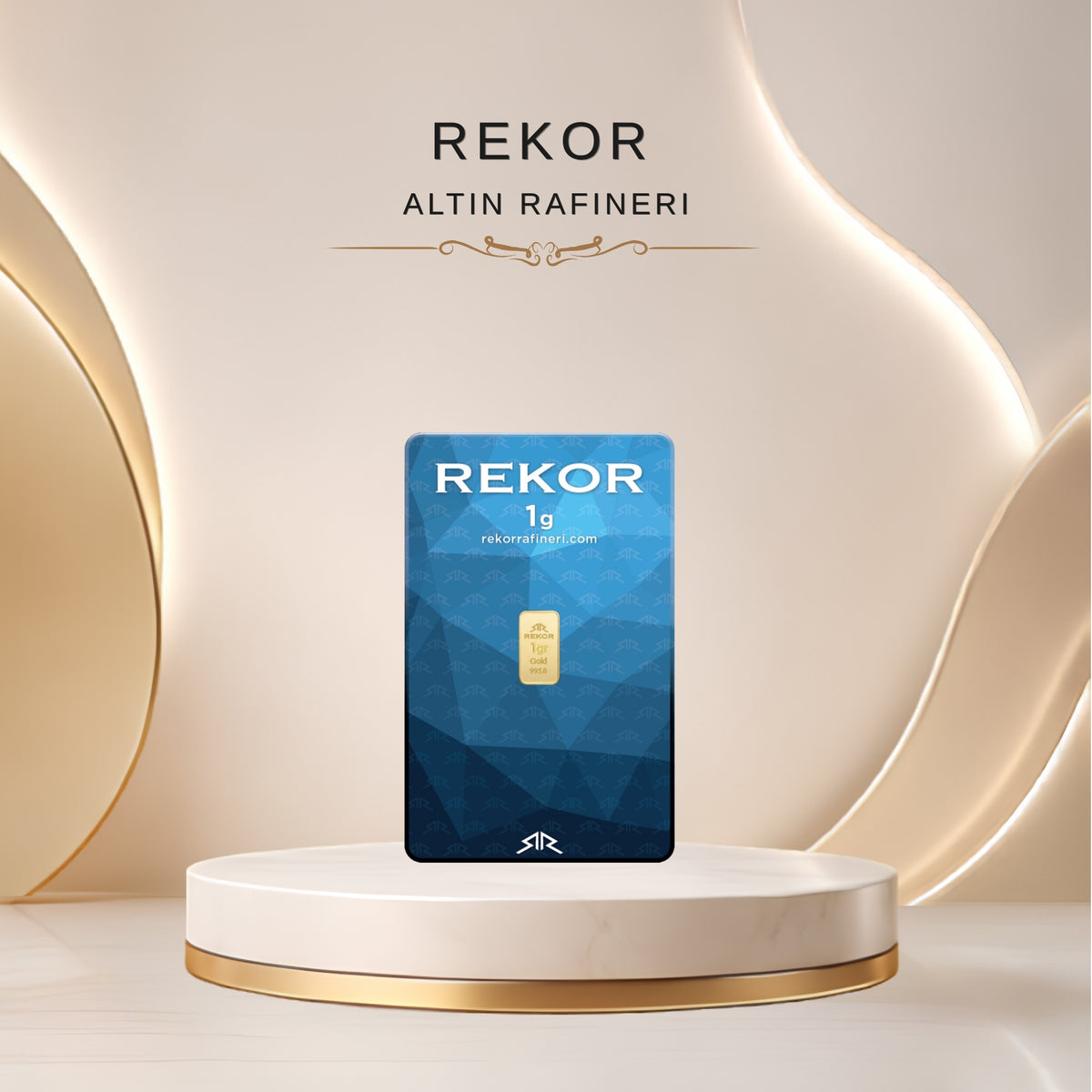 1 Adet 1 Gr 24 Ayar Altın ( Rekor Markası )