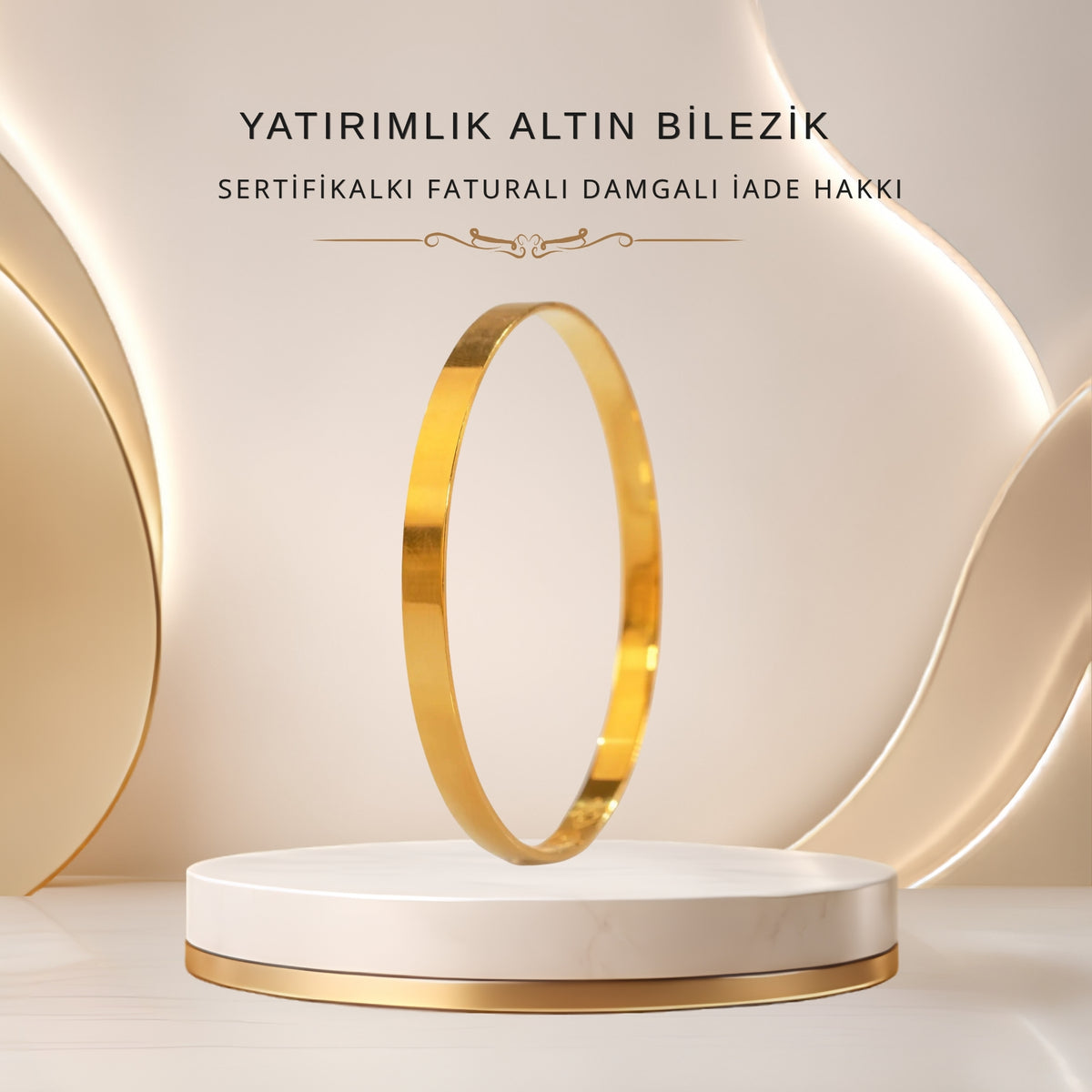 2 Gr Yatırımlık Altın 3 Mm Kibrit Çöpü Çocuk Bilezik Sertifikali 22 Ayar Damgalı Faturalı Iade Hakkı